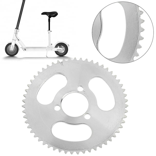 Piñón de 55 dientes piñón de scooter eléctrico de 3 agujeros de 25 horas equipo de bicicleta accesorio de piñón de scooter eléctrico de fabricación profesional para ANGGREK Otros