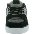 thumbnail image 2 of DC Shoes Pure Men's Leather Classic Skateboarding Sneakers Black Size 7.5, 2 of 3