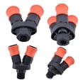 thumbnail image 4 of BTOER Quick Coupling Plastic Two-way Pneumatic Air Hose Fittings Male/Female, 4 of 5