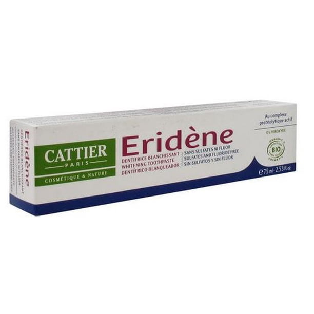 Cattier Eridene Sulfates And Fluoride Free Toothpaste 75ml Walmart Com Walmart Com