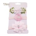 thumbnail image 4 of Baby-Bear Baby Product 3Pcs/Set Newborn Girl Faux Pearl Flower Headband Headwear Photo Props, 4 of 5