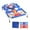 Blue, variant on IROINID Toys Games Kids,Christmas Decorations,Baby Toys Clearance,Children's Throwing Sandbag Rings Parent-child Interactive Integration Exercise Toys Indoor and Outdoor Sports Throwing Rings