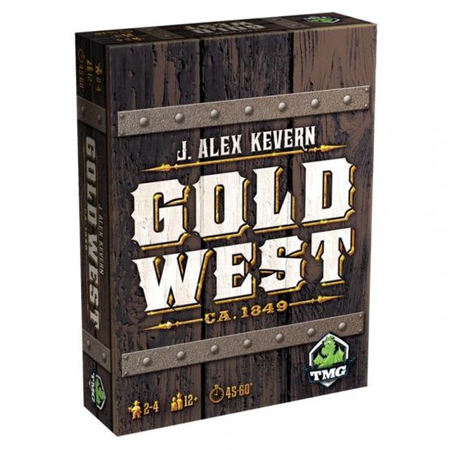 Tasty Minstrel Games Gold West Board Game