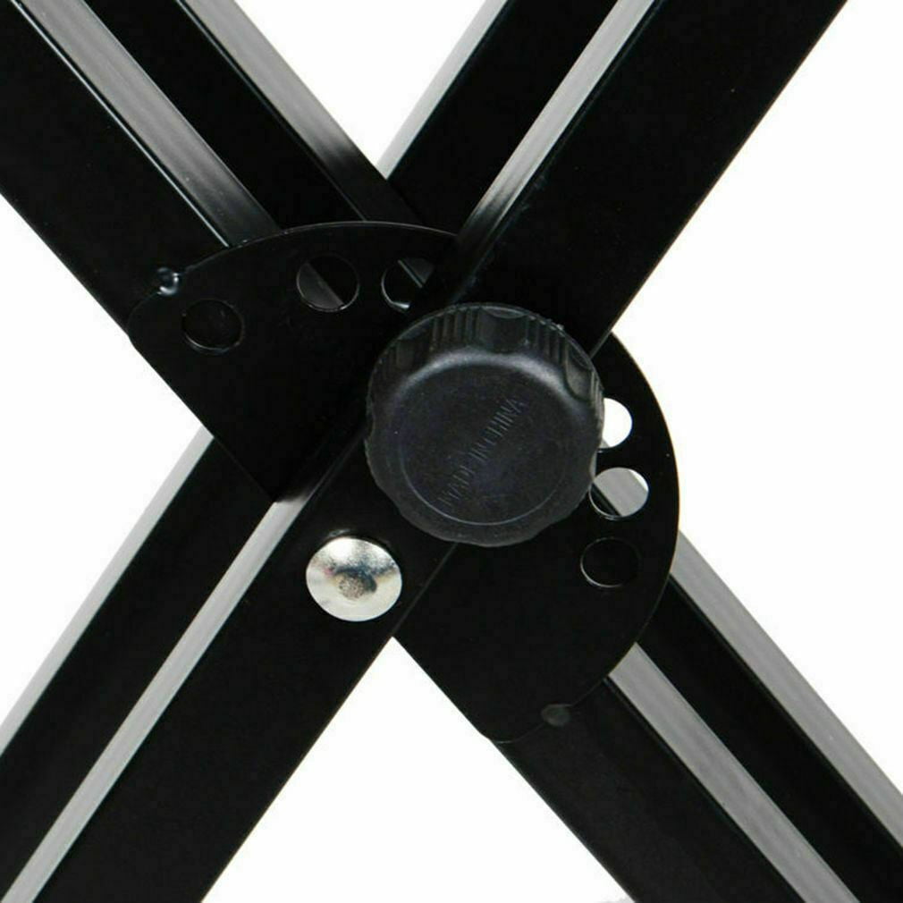 X Style Pro Dual Music Keyboard Stand Electronic Piano Double 2-Tier Adjustable