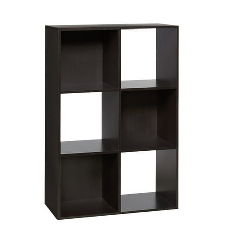OneSpace 50-612ES 6-Cube Organizer, Espresso