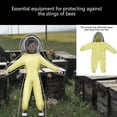 thumbnail image 3 of Children's Bee Coverall - Children's Beekeeper Clothing Professional Beekeeping Protective Suit For Children Bee Farm Visitor Equipment Protection (m), 3 of 3