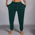 thumbnail image 7 of ShomPort 2 Pack Women's Sweatpants Fleece Lined Joggers Warm Drawstring High Waist Lounge Track Pants with Pockets, 7 of 7
