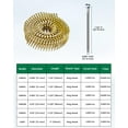 CNR134 Coil Siding Nails 13/4" × .083'' Ring Shank Wire Coil Nails 15