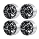 thumbnail image 2 of Llantas para coche RC Moyic 1/10 Axial D90 Crawler negro, 2 of 6