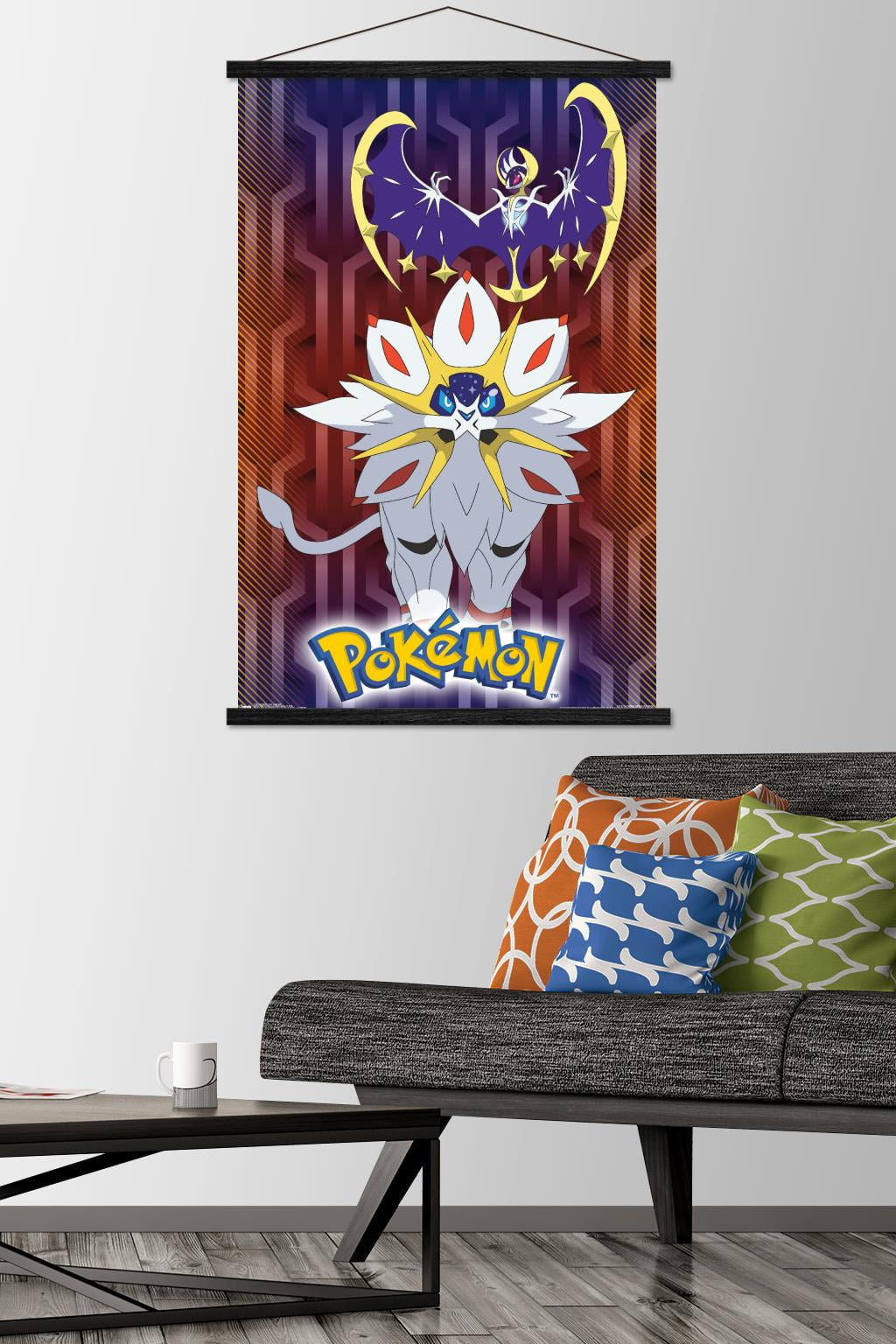 Pokemon - Alola Partners Poster Emoldurado, Quadro em