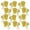 Yellow, variant on Kkkded Bridal Shower Wine Glass Decoration 12Pcs Transparent Bead Chain for Bridal Shower Wine Glasses - Bachelorette Party Decor