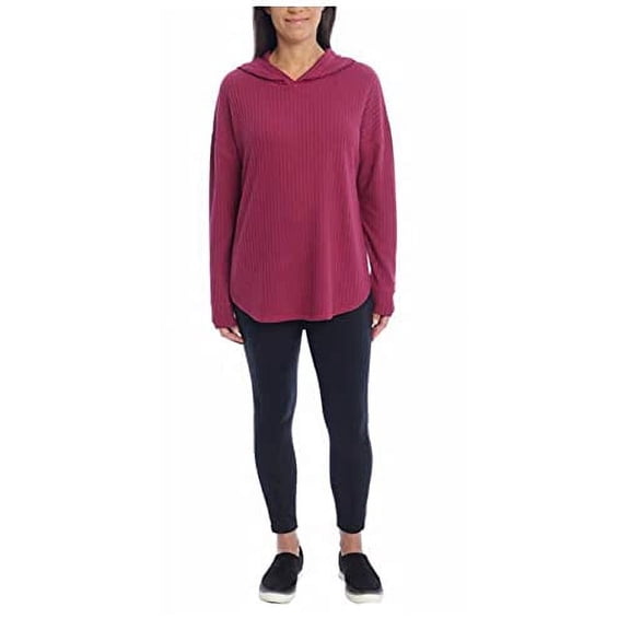 Chaser Womens Thermal Hoodie;Medium