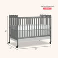 thumbnail image 2 of Dream On Me Carson Classic 3-in-1 Convertible Crib, Model #675, 2 of 8