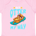 thumbnail image 4 of Inktastic Otter Cute Kids Skateboarding Boys or Girls Baby Bodysuit, 4 of 5