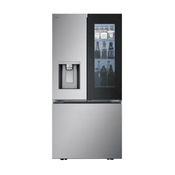 LG 33 Inch Freestanding French Door Smart Refrigerator with 25 Cu. Ft. Capacity in Stainless Steel LF25S6560S