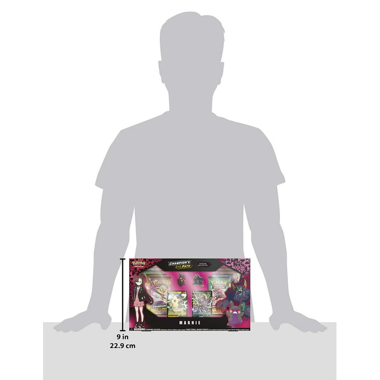 pokemon trading card game champion's path marnie premium collection Pokmon TCG: CollectionMarnie | Factory Sealed and her Pokmon put her into the rank of your toughest rivals GTS Distribution GTS-PKU80804-C Pokemon Tcg