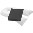 thumbnail image 1 of Housse de Coussin de Grossesse en Forme de U - Housse de Remplacement Universelle pour Coussin de Maternité (Noir), 1 of 5