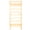 Natural + Wood, variant on 4Ft Olympic Barbell Bar for 2" Weight Plates, Chrome Weightlifting Bar with Rotating Sleeves for Home Gym