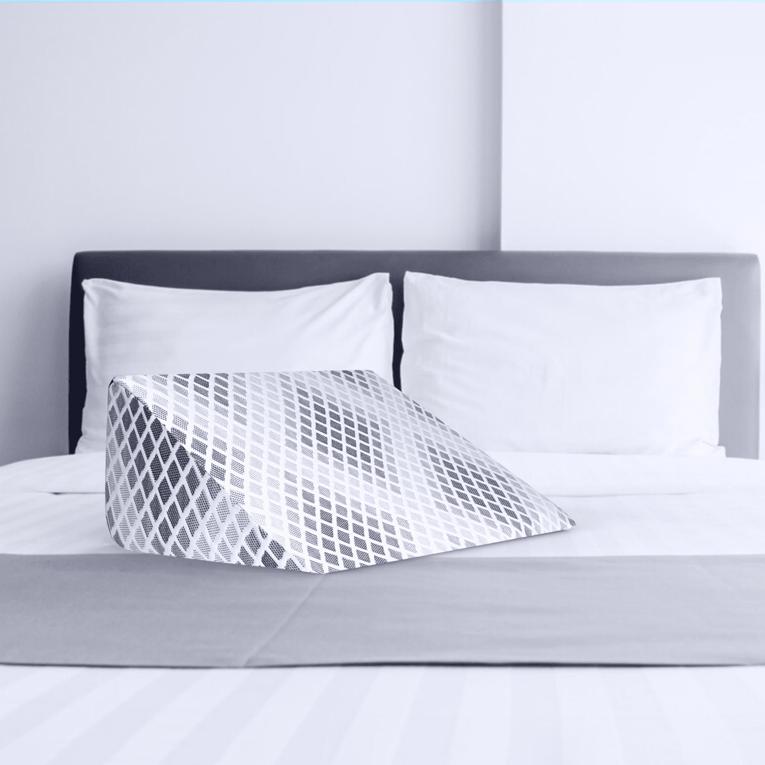 Almohada de cuna para cama Antireflujo Cojin Ortopedico Adulto Diseno Inclinado de Foam Alto Soporte ORIGINAL DR JOOHN Diseno Antillagas Walmart en linea
