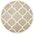 thumbnail image 3 of Safavieh Amherst Willmer Geometric Area Rug, Wheat/Beige, 7' x 7' Round, 3 of 8