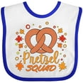 thumbnail image 3 of Inktastic Pretzel Squad Oktoberfest Design with Fall Leaves Boys or Girls Baby Bib, 3 of 4