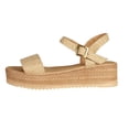 thumbnail image 2 of Plataforma Para Mujer CASTALIA 329-86 Camel Detalles de Yute, 2 of 3