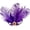 Purple, variant on CNJKEHIUV Headband Under $2 Women's Sequin Feather Headband 1920s Flapper Party Headpiece