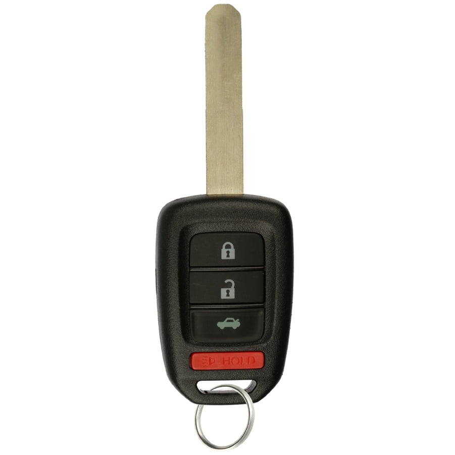 MLBHLIK6-1T Pair New Uncut Remote Car Key Fob for 2013-2016 Honda Accord Civic 