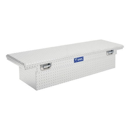 UWS EC10481 Pull Handle 69-Inch Heavy-Wall Aluminum Truck Tool Box with Low Profile, RigidCore Lid