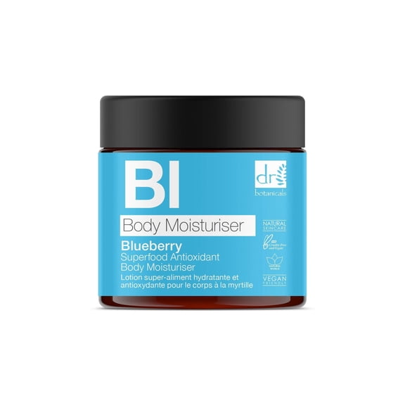 Dr Botanicals Blueberry Superfood Antioxidant Body Moisturizer 60ml