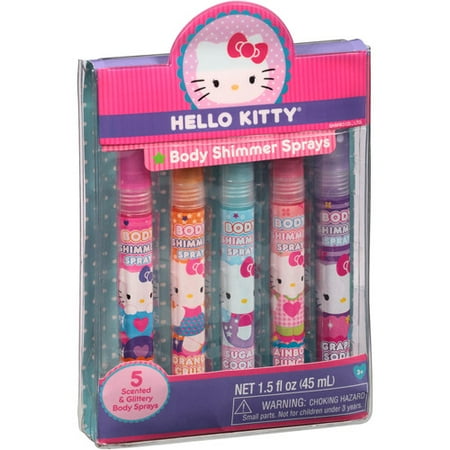 kitty hello body spray shimmer pc gift walmart