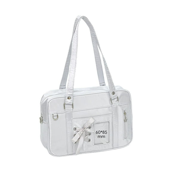 Lacing Crossbody Bag Itabag with Clear Window Japanese Styles Shoulder Bag
