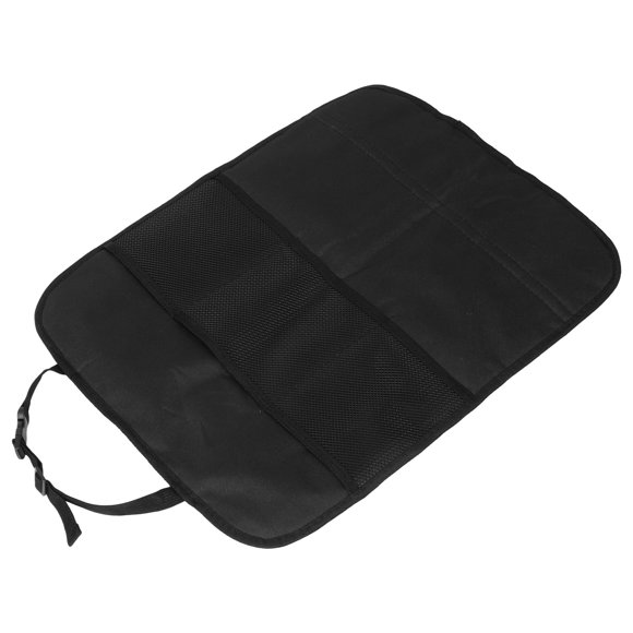 RUNROTOO Organisateur de Voiture Siège Arrière Mousse Noire Anti-Rayures pour Propriétaires de Voiture 1Ensemble