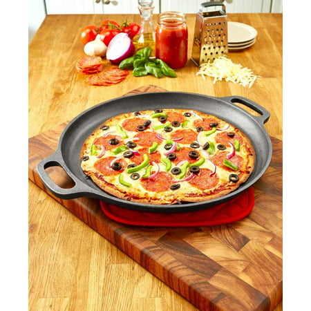 Cast Iron Pizza Pan -, Make the perfect pizza every time By The Lakeside (Best Way To Make Pizza At Home)