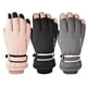 thumbnail image 4 of Guantes de esquí para hombre y mujer, de algodón y forro polar grueso, antideslizantes, con pantalla táctil, para exteriores, montañismo, ciclismo, a prueba de viento, impermeables, 4 of 4