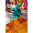 thumbnail image 5 of M.A.Trading Inc Handmade Printed Adana Blue Vintage Print Rug (India) - 2' x 3', 5 of 5