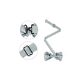 thumbnail image 2 of Corbatas de moño sólido preatadas para hombres INSPIRE CHIC para bodas elegantes, tamaño único, gris, 2 of 4