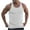 White, variant on UVEASISHA Men's Ribbed Knit Tank Tops Big and Tall Sleeveless Casual Breathable T-Shirts Gym Athletic Workout Muscle Tanks Black L