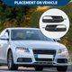 thumbnail image 3 of 1 par de rejilla de luz antiniebla frontal izquierda y derecha para Audi A3 8V 2013-2017 No. 8V3807681Q/8V3807681G, 3 of 7