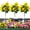 Yellow, variant on Artificial Pansy Flowers Outdoor Fake Pansies for Porch Garden Decor - Faux Plastic Flowers No Watering No Pruning for Home Wedding Photography Backyard Balcony Window Box Decoration - 1 Pack