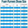 Foam Runners Shoes, Classic Foam Runners Sneakers, Cloud Slides SlipOn Beach Sandals Casual