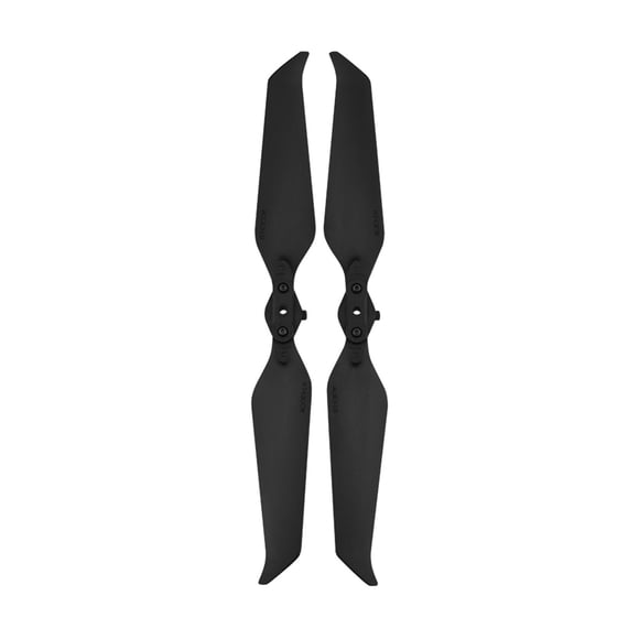 Partheme Novelty Toys 2 Counts 1pair Low-Noise Quick-Release 8743CW Propellers For Mavic 2 Accessories black