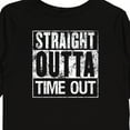 thumbnail image 4 of Inktastic Straight Outta Time out Boys or Girls Long Sleeve Toddler T-Shirt, 4 of 5