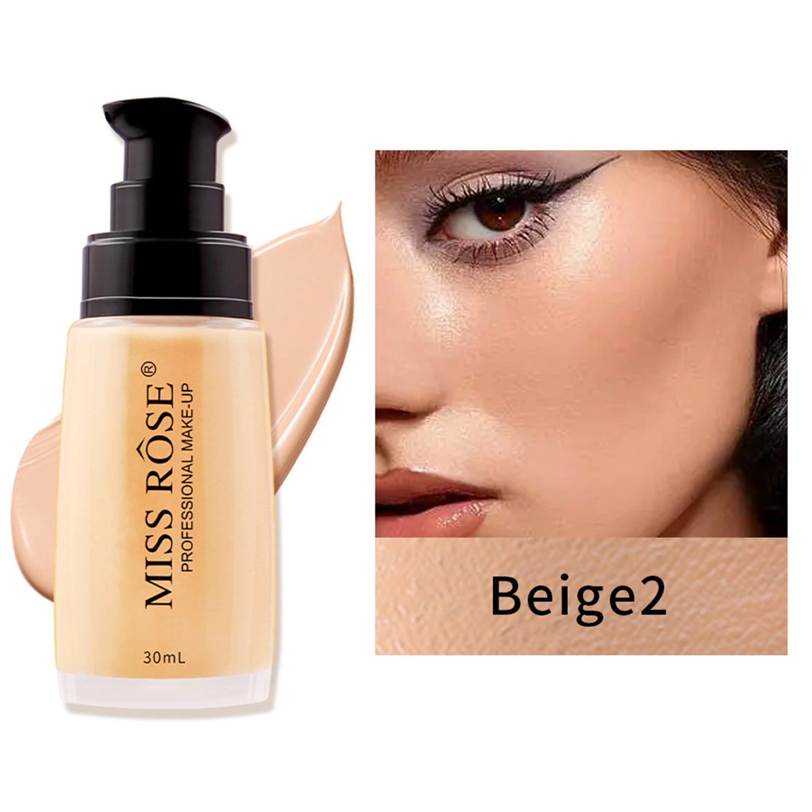 Liquid Foundation Long Lasting Makeup Foundation Cream Natural