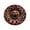 D, variant on Halloween Pumpkin Circular Rug Spiral Visual Illusion Decorative Floor Mat Soft Velvet Round Doormat for Front Door Porch Indoor Home Halloween Decor