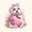 Pink, variant on Homewish Cute Maltese Animal Twin Comforter Sets,Pink Bow Heart Bedding Set,Daisy Floral Decor,Pink Reversible,2-Piece,1 Comforter and 1 Pillowcase