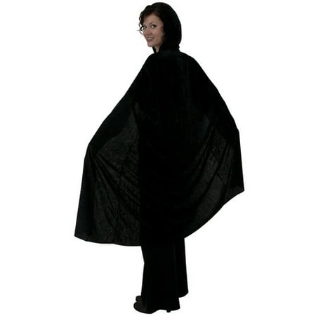 Adult Velvet Cape, Black
