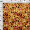 thumbnail image 2 of oneOone Cotton Poplin Mustard Yellow Fabric Halloween Sewing Fabric By The Yard Printed Diy Clothing Sewing Supplies 42 Inch Wide, 2 of 4