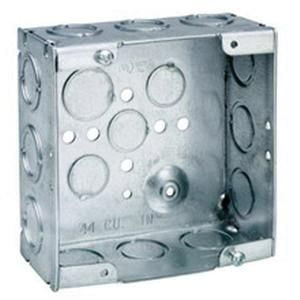 Crouse Hinds Tp521 Steel Outlet Box 4 1116 Inch X 4 1116 Inch X 2 18 Inch 44 Cubic Inch
