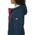 thumbnail image 2 of Tommy Hilfiger Women's Sherpa Lined Hooded Parka Jacket (Navy, Large), 2 of 5